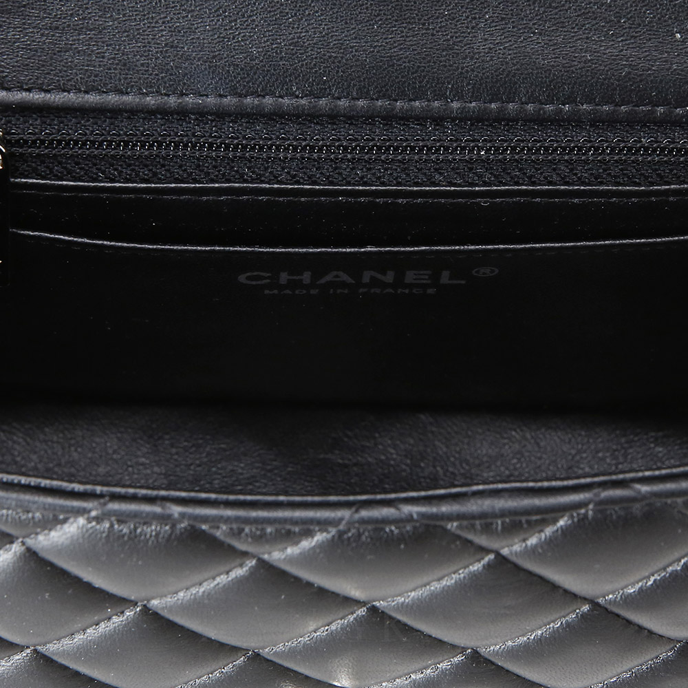 CHANEL(USED)샤넬 클래식 램스킨 쁘띠삭