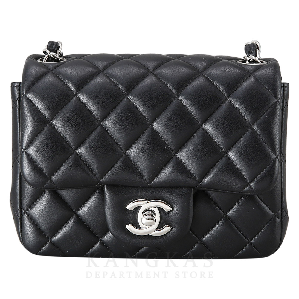 CHANEL(USED)샤넬 클래식 램스킨 쁘띠삭