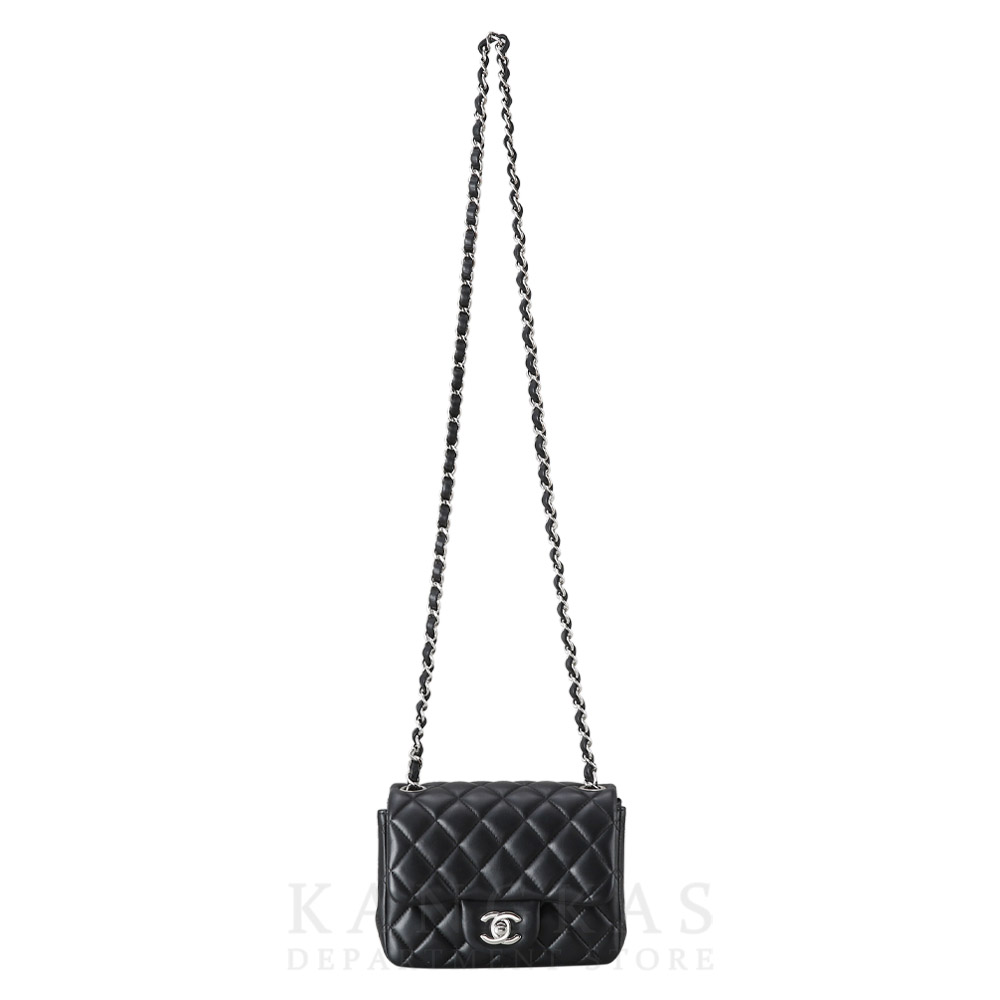 CHANEL(USED)샤넬 클래식 램스킨 쁘띠삭