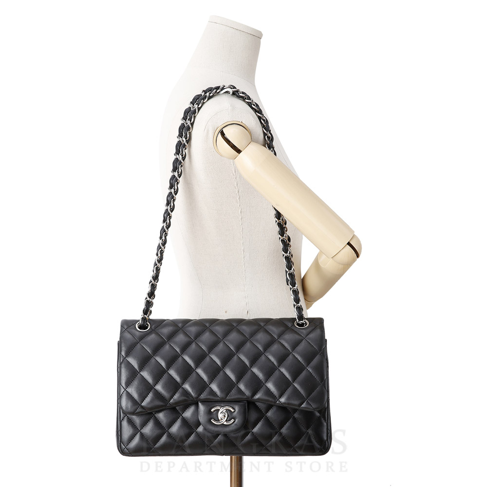 CHANEL(USED)샤넬 램스킨 클래식 라지 플랩백