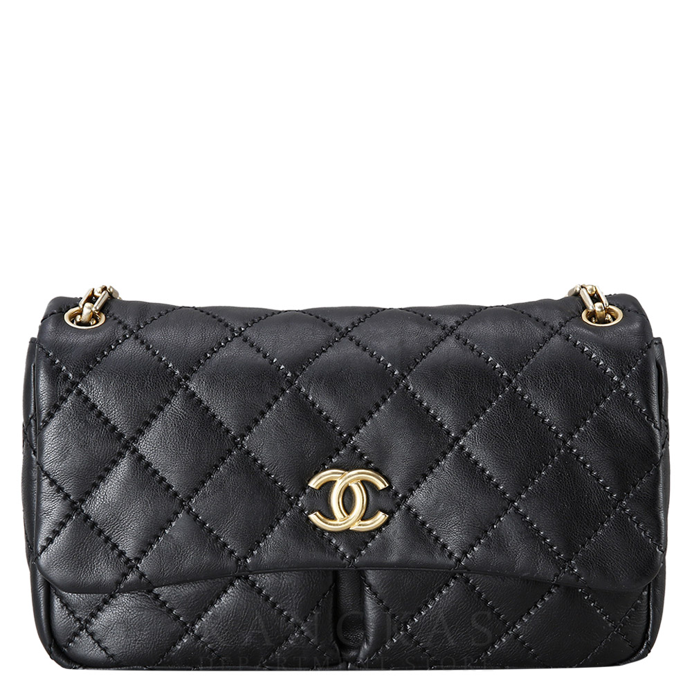 CHANEL(USED)샤넬 시즌 멀티포켓 체인 플랩백