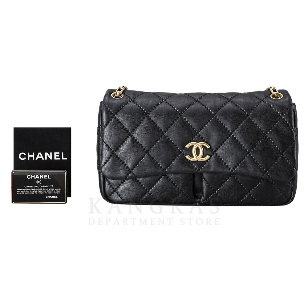 CHANEL(USED)샤넬 시즌 멀티포켓 체인 플랩백