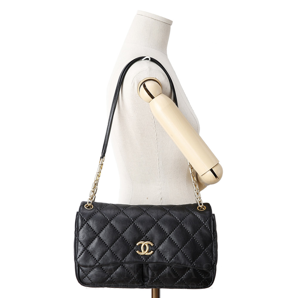 CHANEL(USED)샤넬 시즌 멀티포켓 체인 플랩백