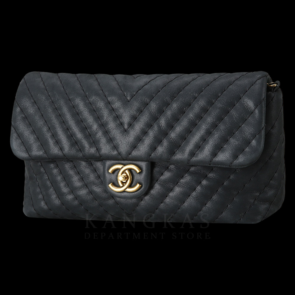 CHANEL(USED)샤넬 시즌 쉐브론 플랩 체인 백