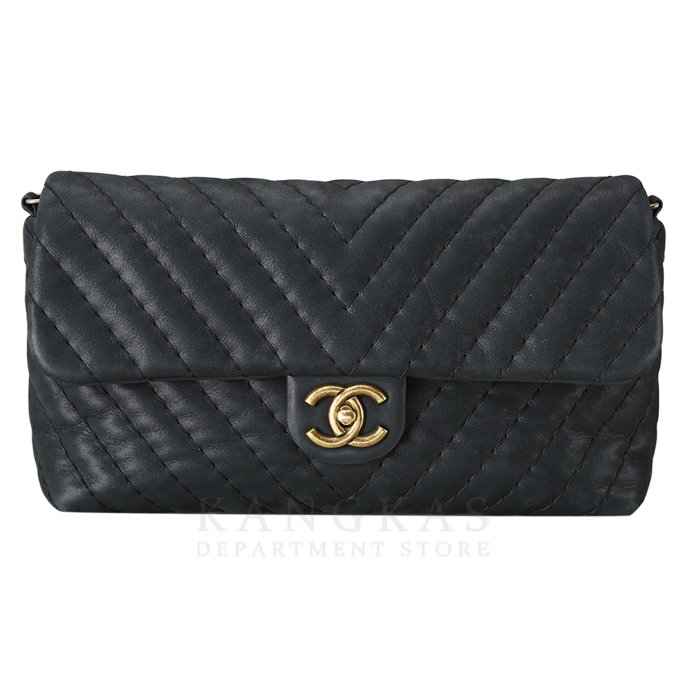 CHANEL(USED)샤넬 시즌 쉐브론 플랩 체인 백