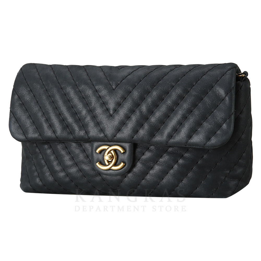 CHANEL(USED)샤넬 시즌 쉐브론 플랩 체인 백