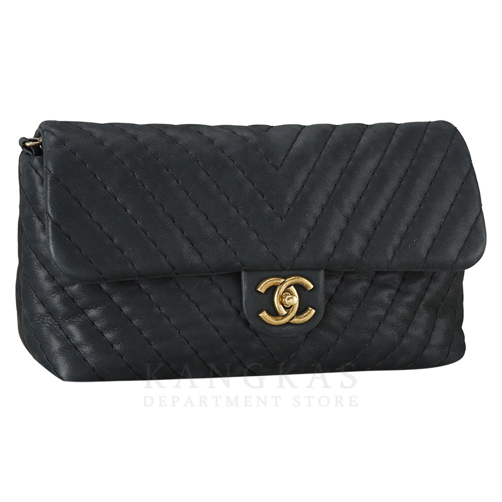 CHANEL(USED)샤넬 시즌 쉐브론 플랩 체인 백
