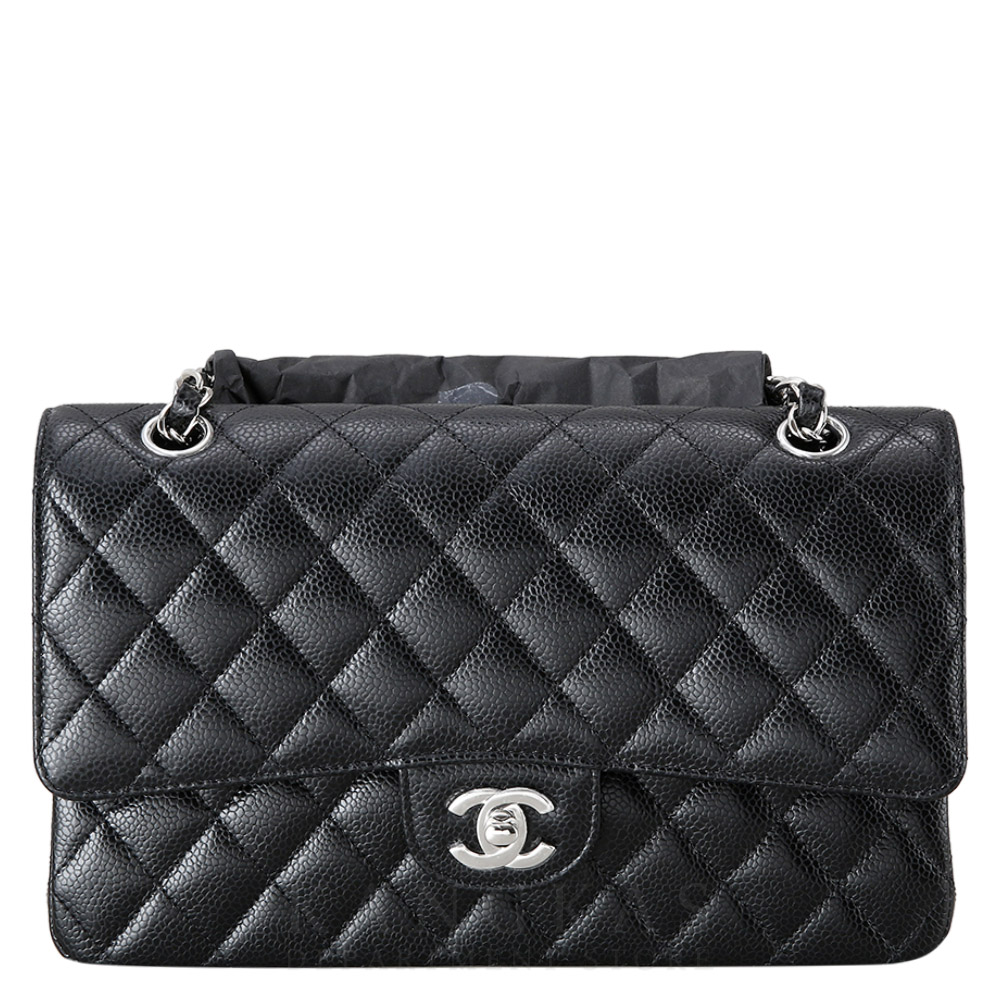 CHANEL(USED)샤넬 클래식 캐비어 미듐