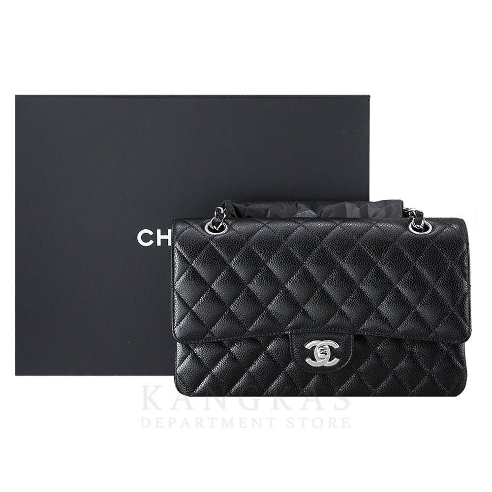 CHANEL(USED)샤넬 클래식 캐비어 미듐