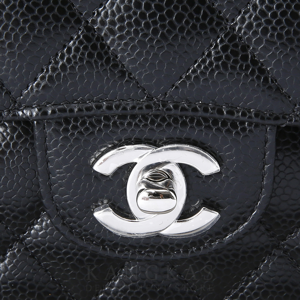 CHANEL(USED)샤넬 클래식 캐비어 미듐