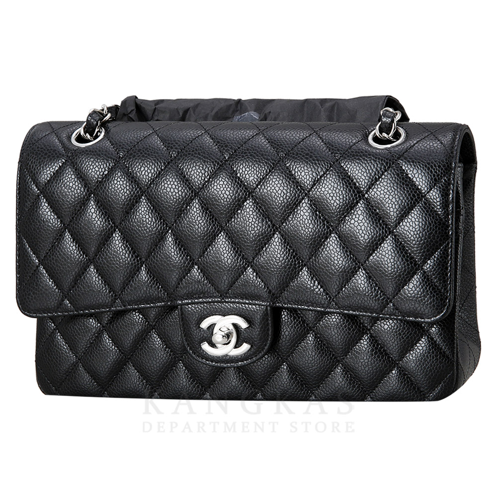 CHANEL(USED)샤넬 클래식 캐비어 미듐