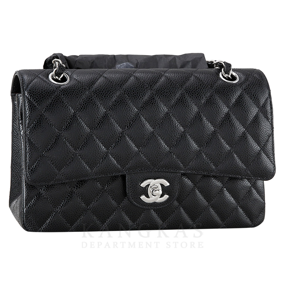 CHANEL(USED)샤넬 클래식 캐비어 미듐