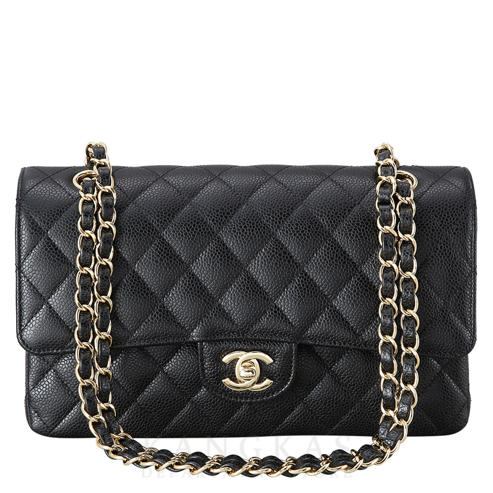 CHANEL(USED)샤넬 클래식 캐비어 미듐