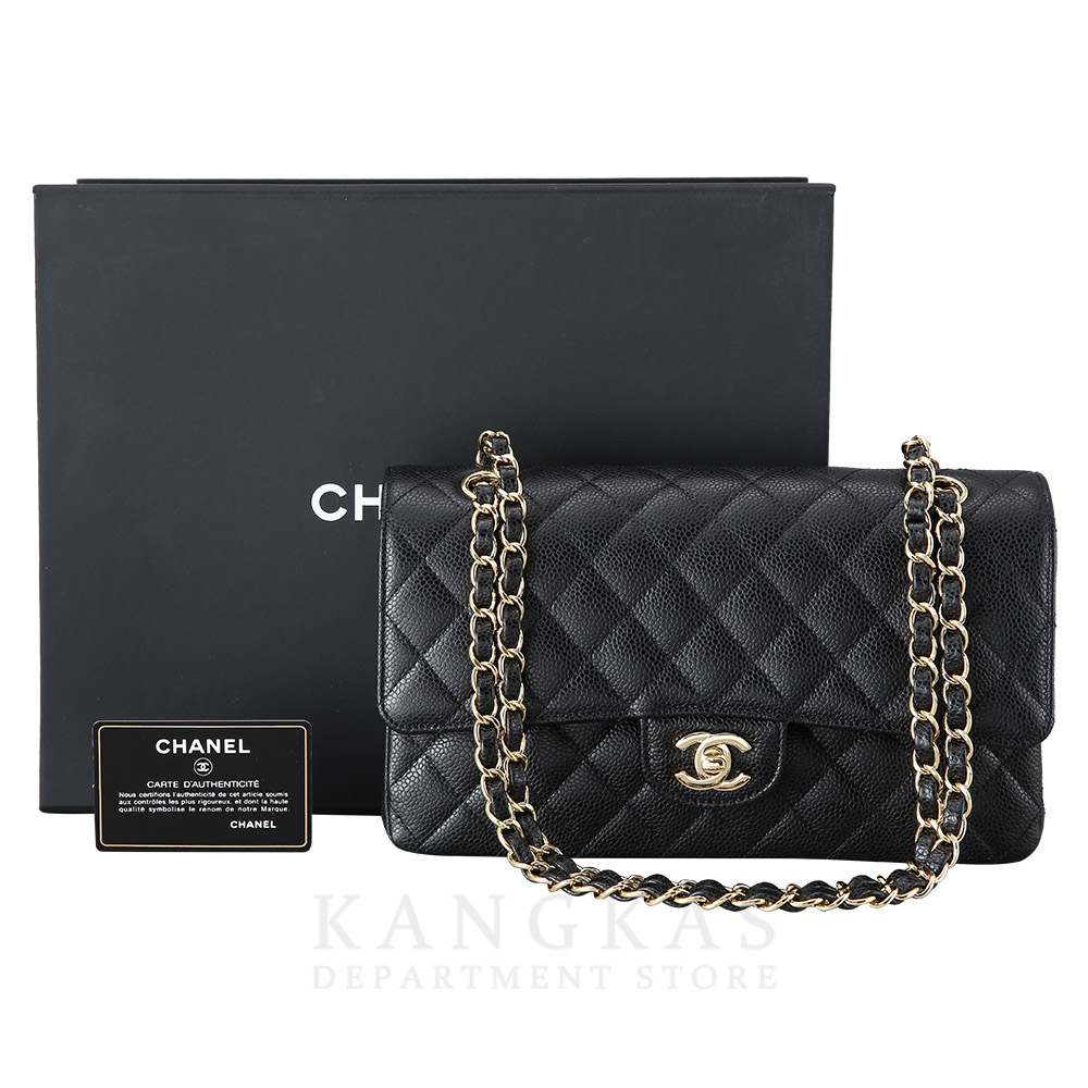 CHANEL(USED)샤넬 클래식 캐비어 미듐