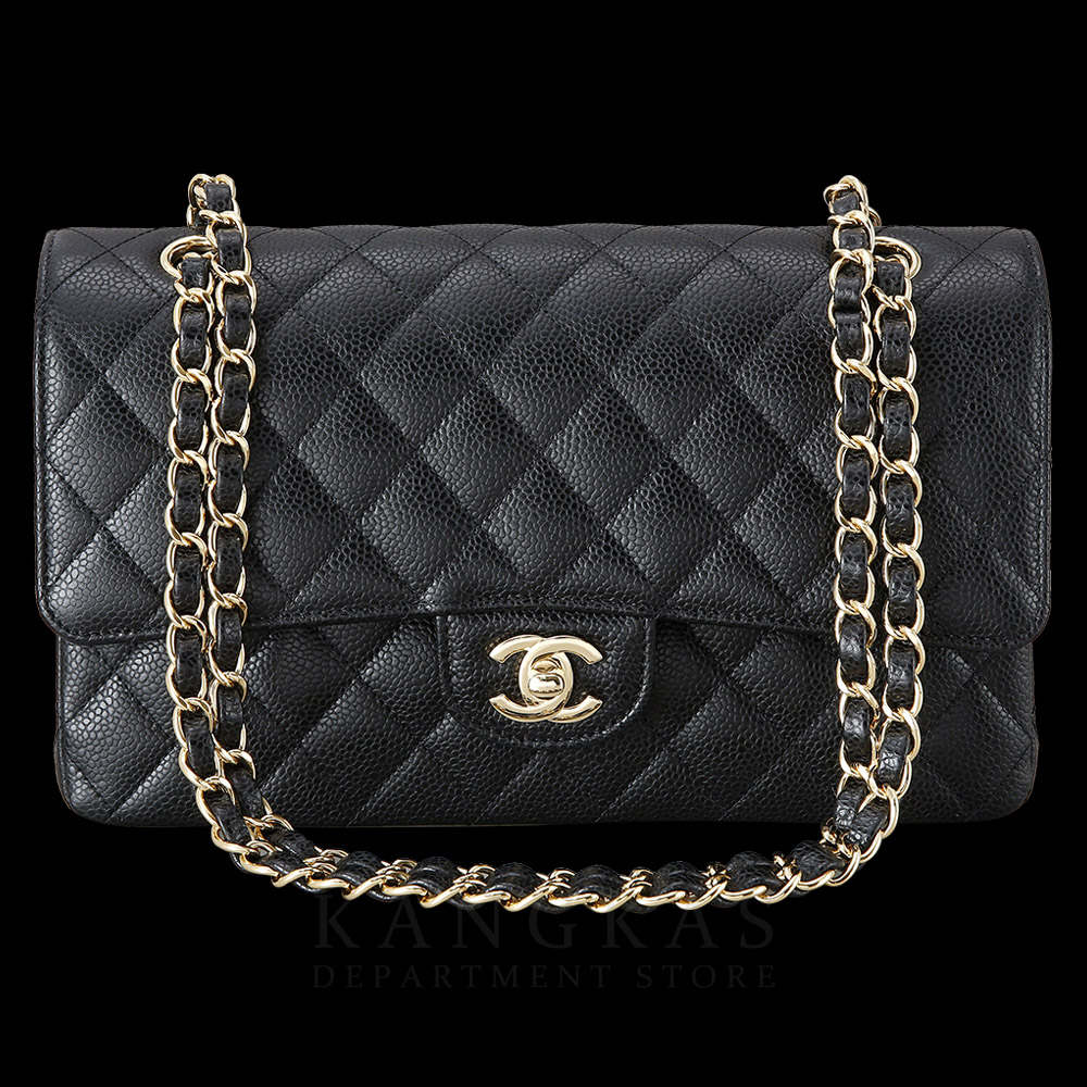 CHANEL(USED)샤넬 클래식 캐비어 미듐