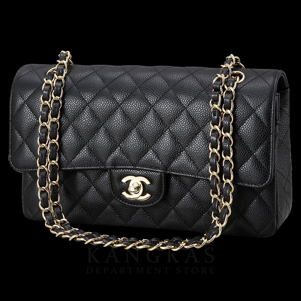 CHANEL(USED)샤넬 클래식 캐비어 미듐