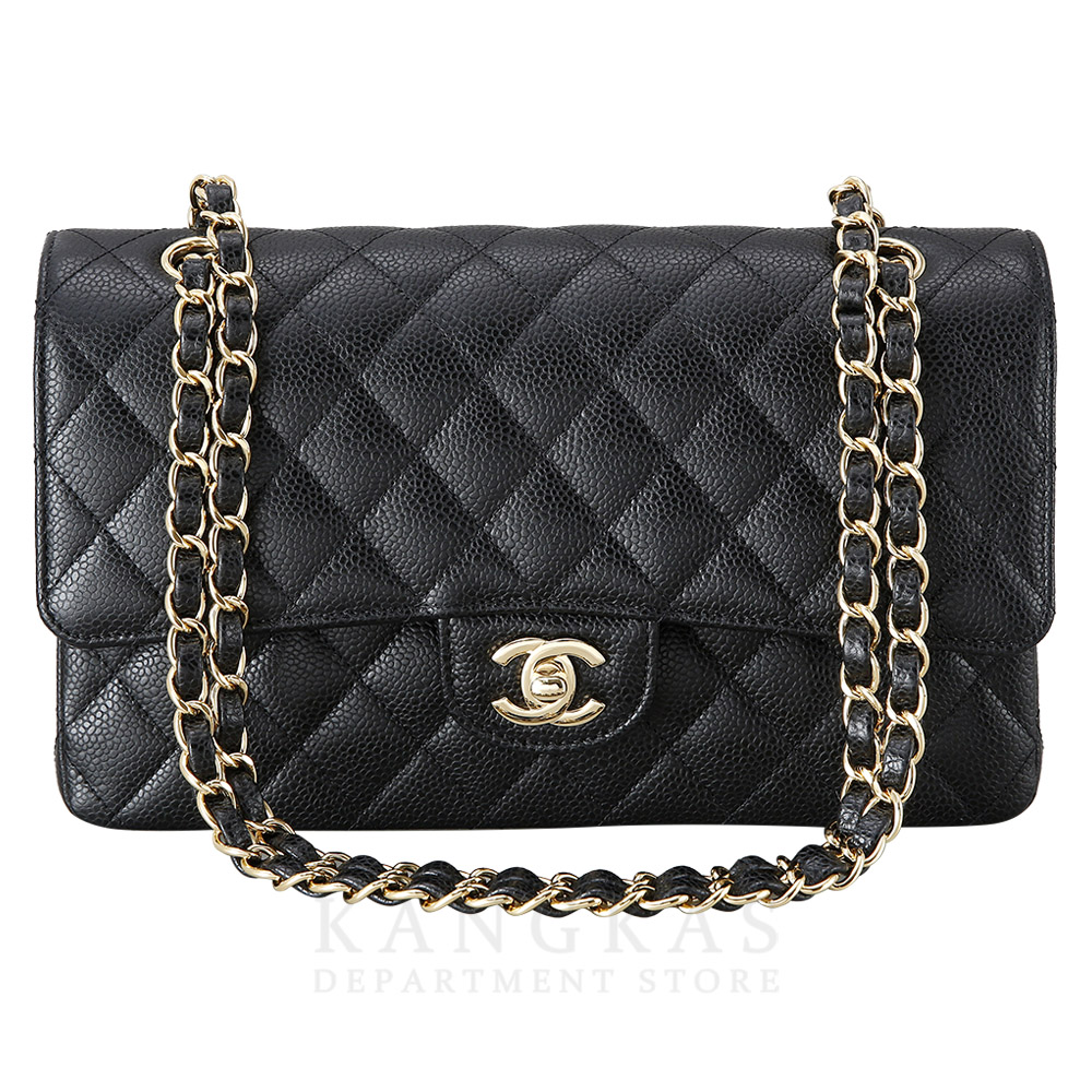 CHANEL(USED)샤넬 클래식 캐비어 미듐