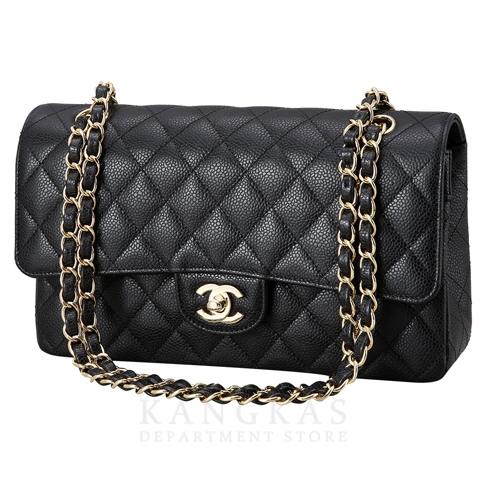 CHANEL(USED)샤넬 클래식 캐비어 미듐