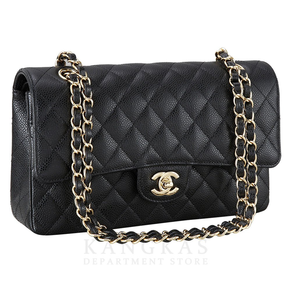 CHANEL(USED)샤넬 클래식 캐비어 미듐
