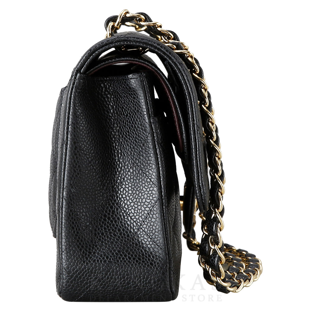 CHANEL(USED)샤넬 클래식 캐비어 미듐