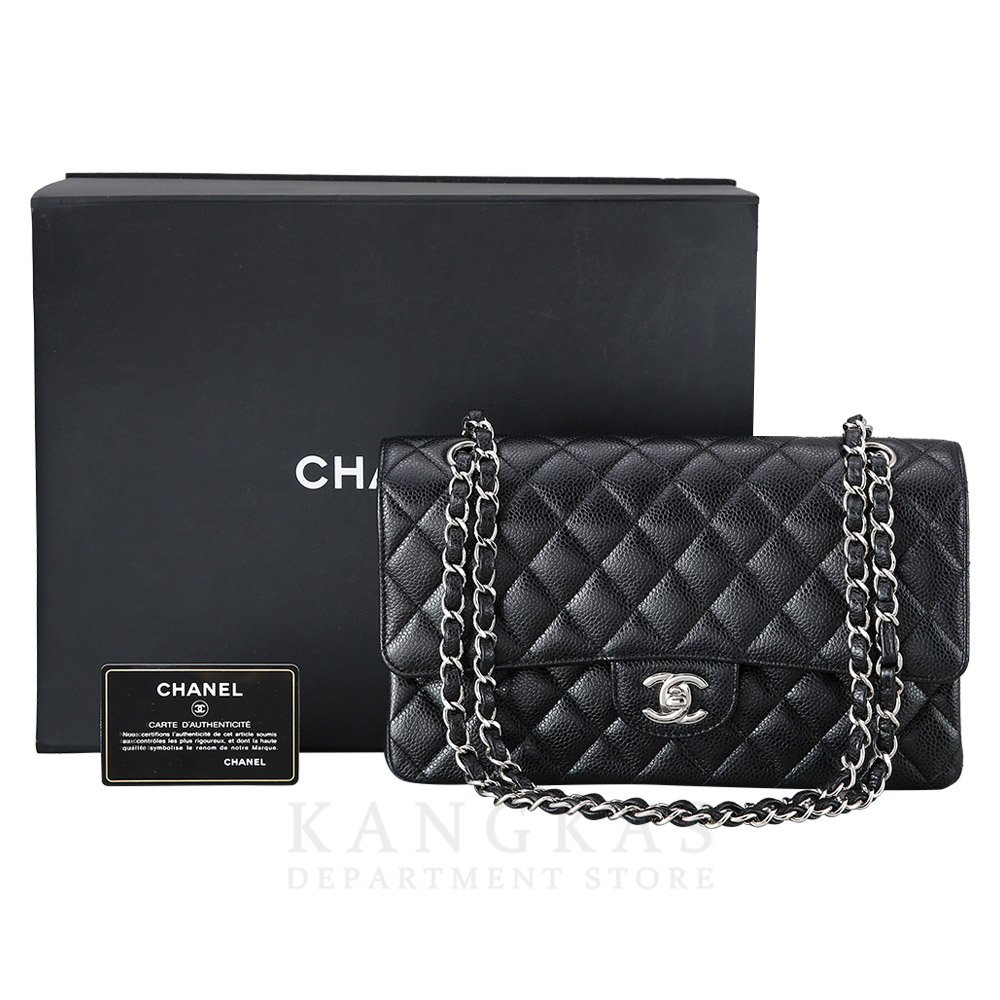 CHANEL(USED)샤넬 캐비어 클래식 미듐 플랩백