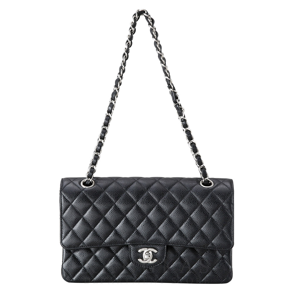 CHANEL(USED)샤넬 캐비어 클래식 미듐 플랩백