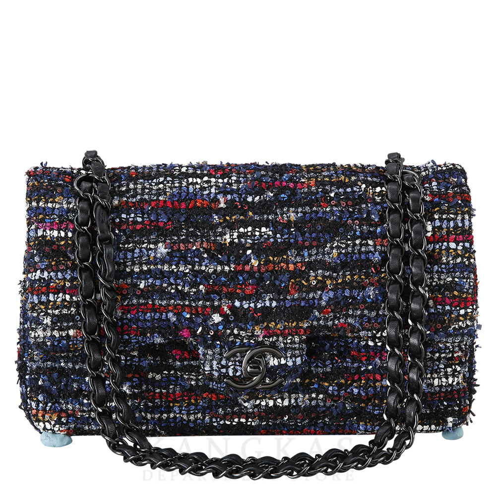 CHANEL(USED)샤넬 클래식 트위드 미듐