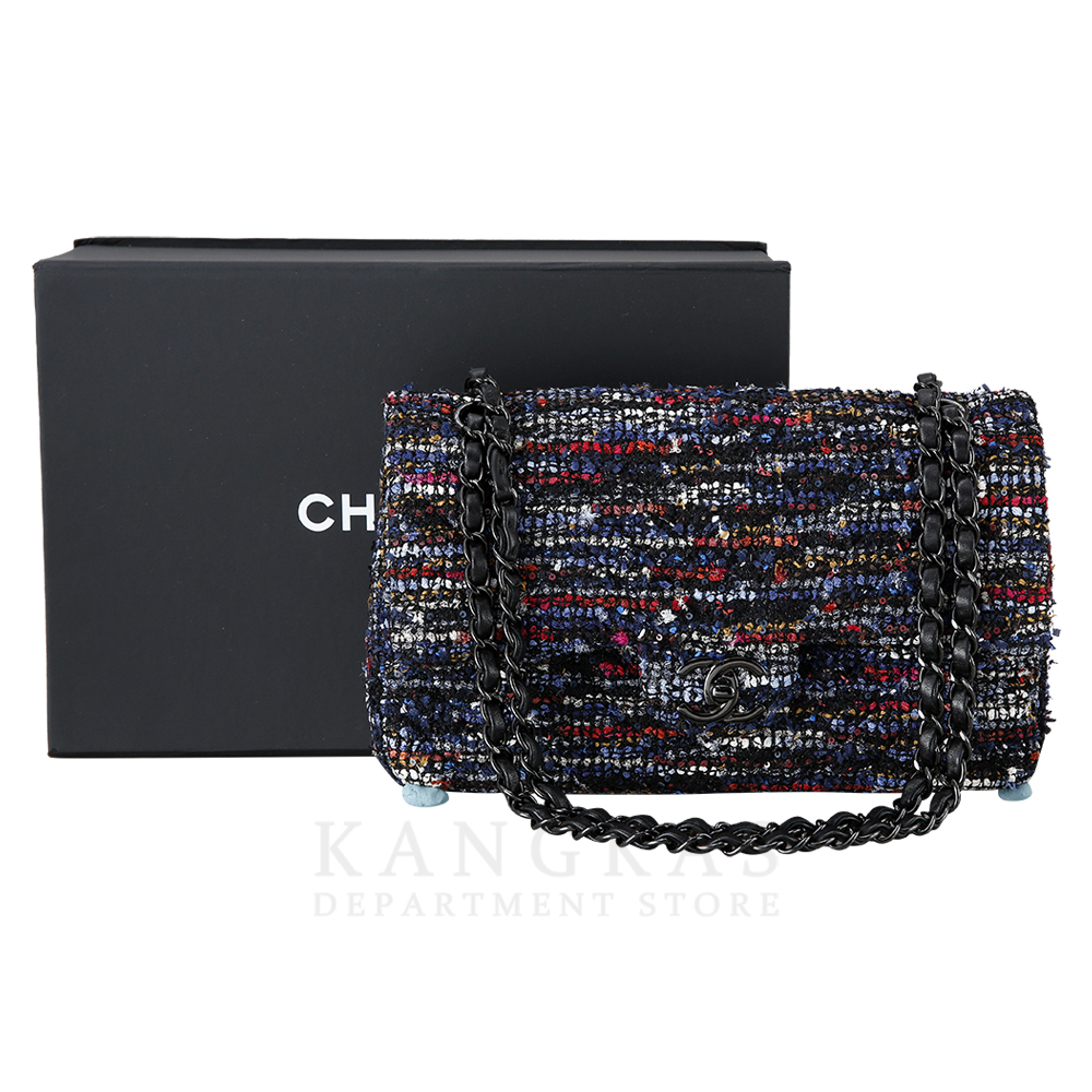 CHANEL(USED)샤넬 클래식 트위드 미듐