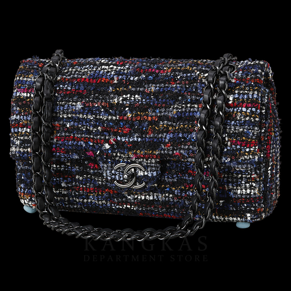 CHANEL(USED)샤넬 클래식 트위드 미듐