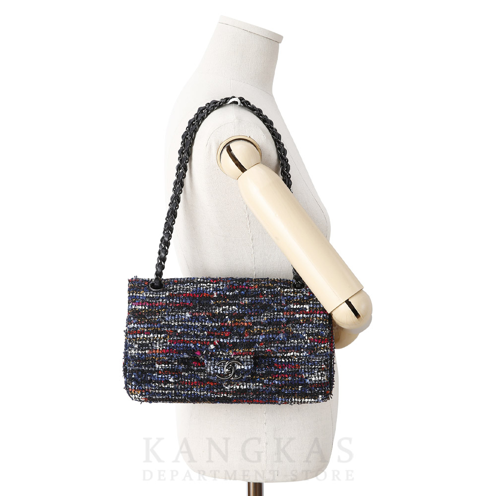 CHANEL(USED)샤넬 클래식 트위드 미듐