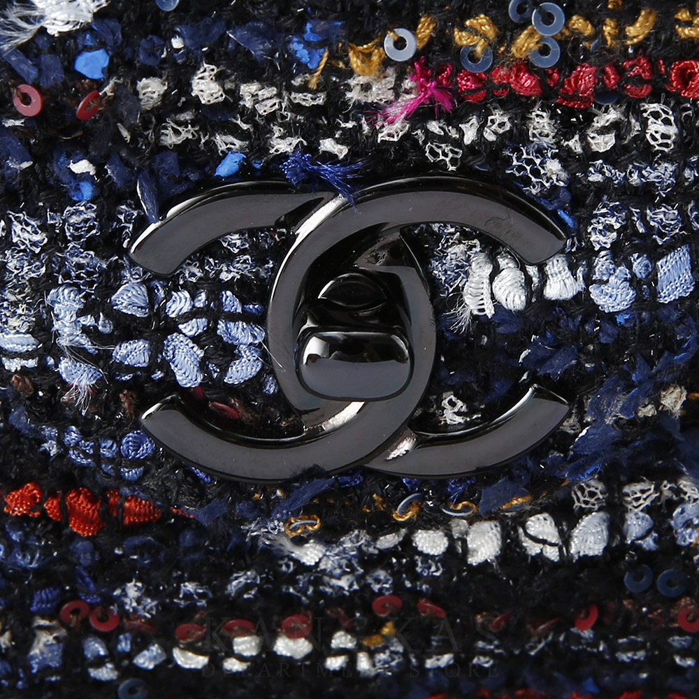 CHANEL(USED)샤넬 클래식 트위드 미듐