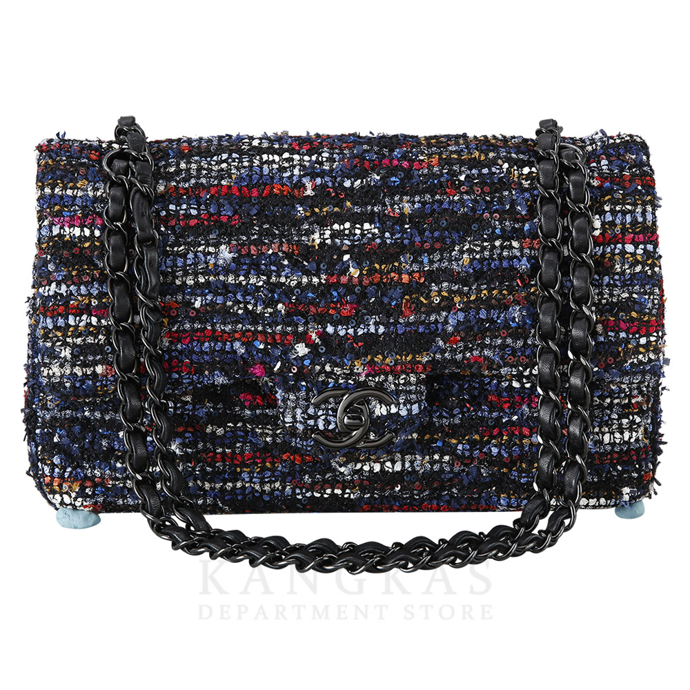 CHANEL(USED)샤넬 클래식 트위드 미듐