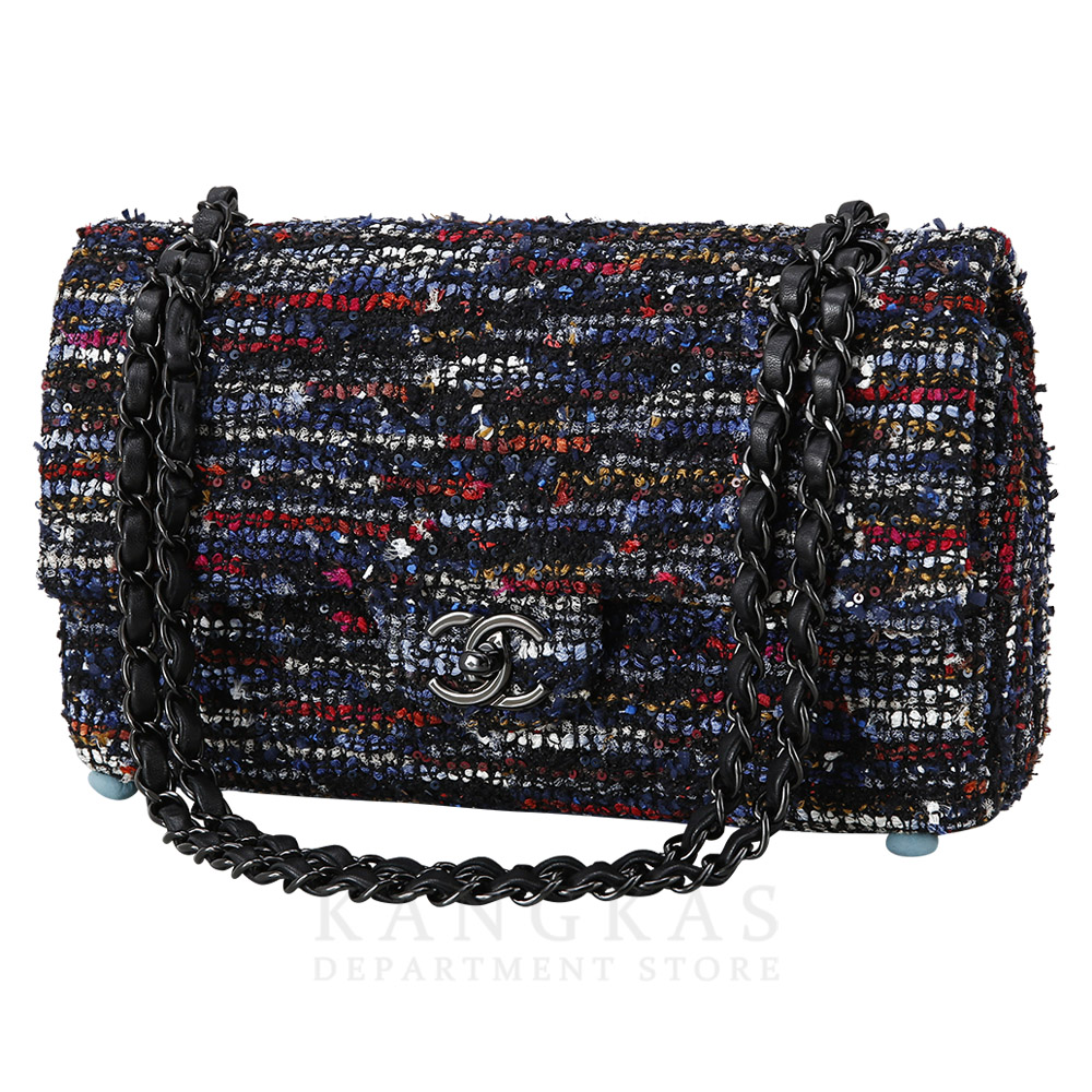 CHANEL(USED)샤넬 클래식 트위드 미듐