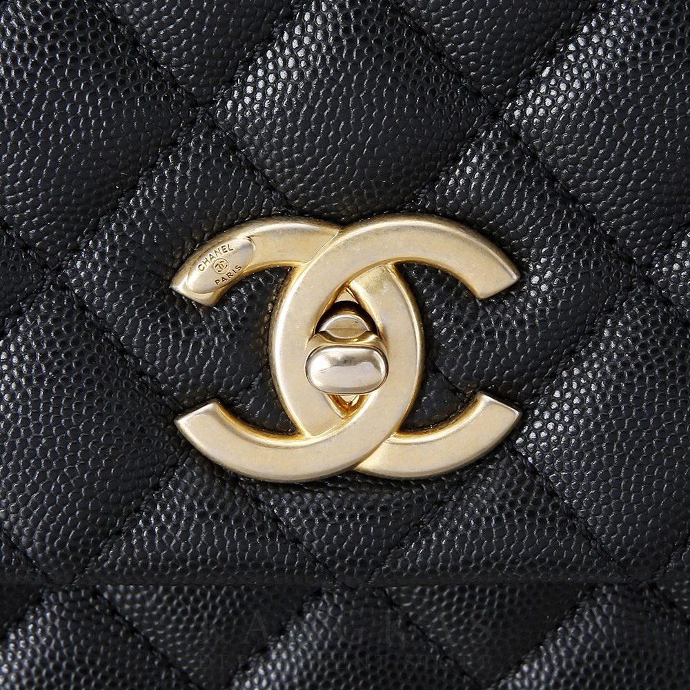 CHANEL(USED)샤넬 리자드 코코핸들