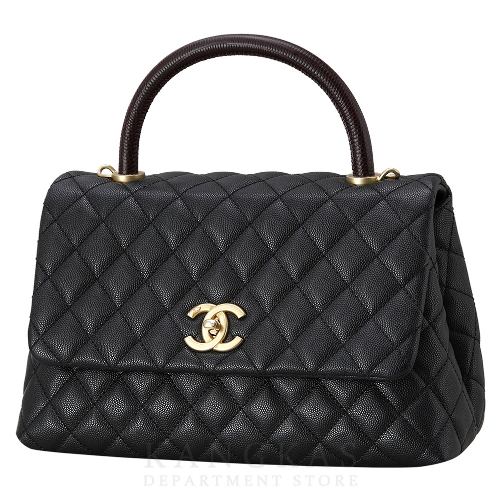 CHANEL(USED)샤넬 리자드 코코핸들