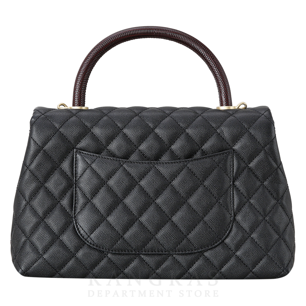 CHANEL(USED)샤넬 리자드 코코핸들