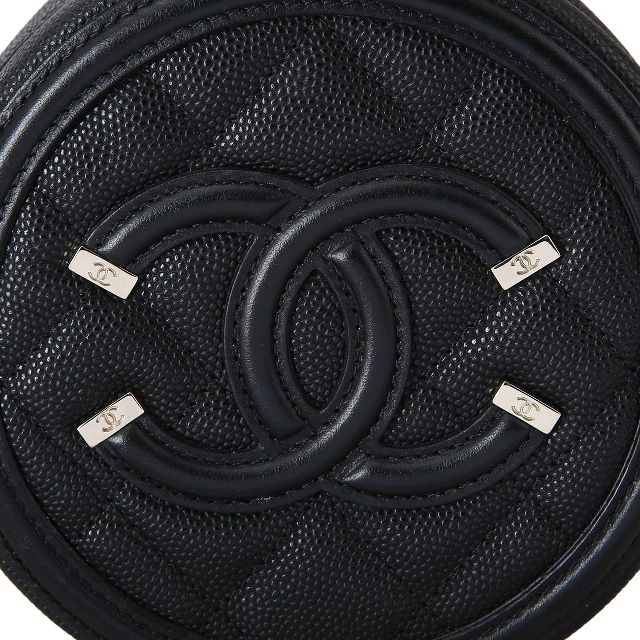 CHANEL(USED)샤넬 시즌 캐비어 라운드백