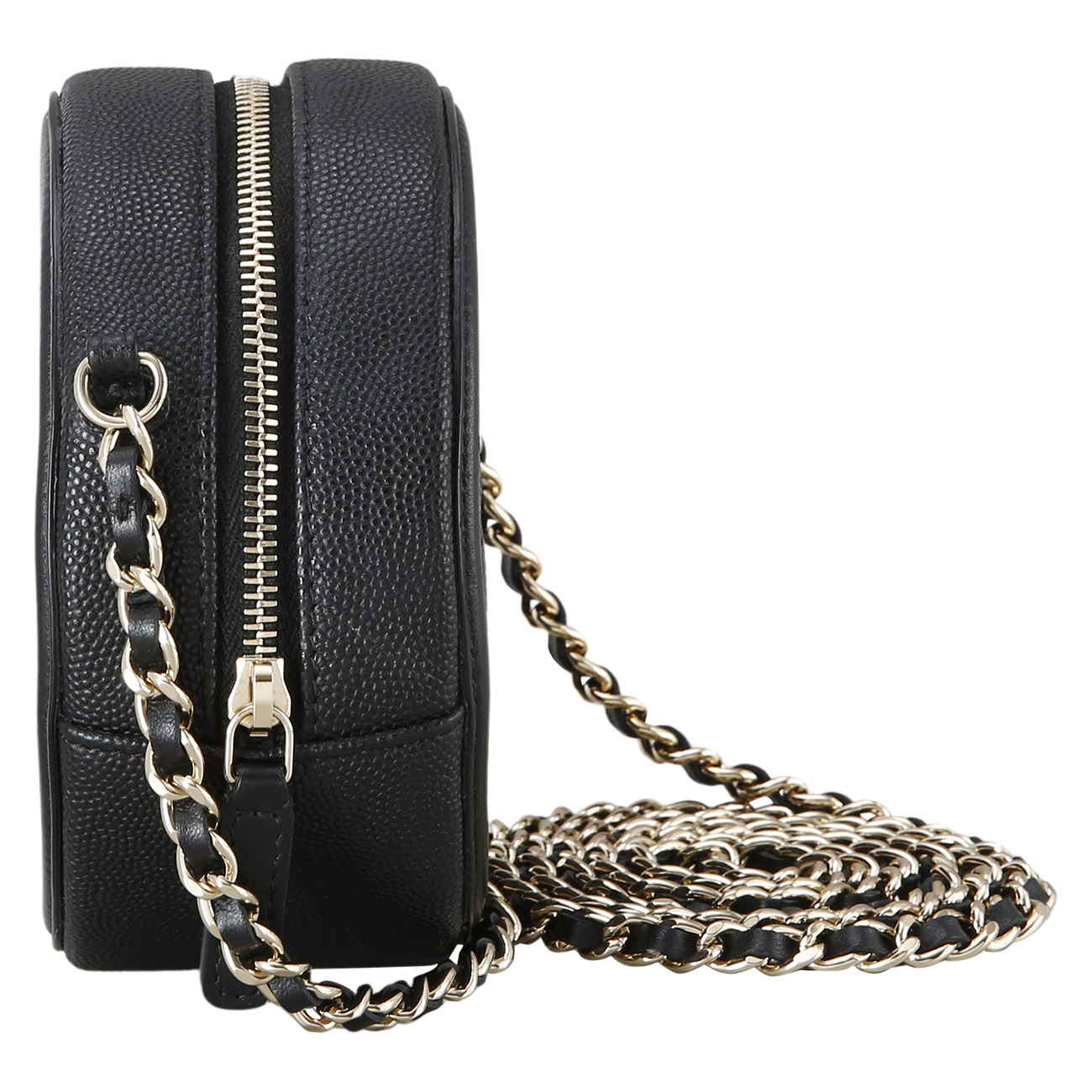 CHANEL(USED)샤넬 시즌 캐비어 라운드백
