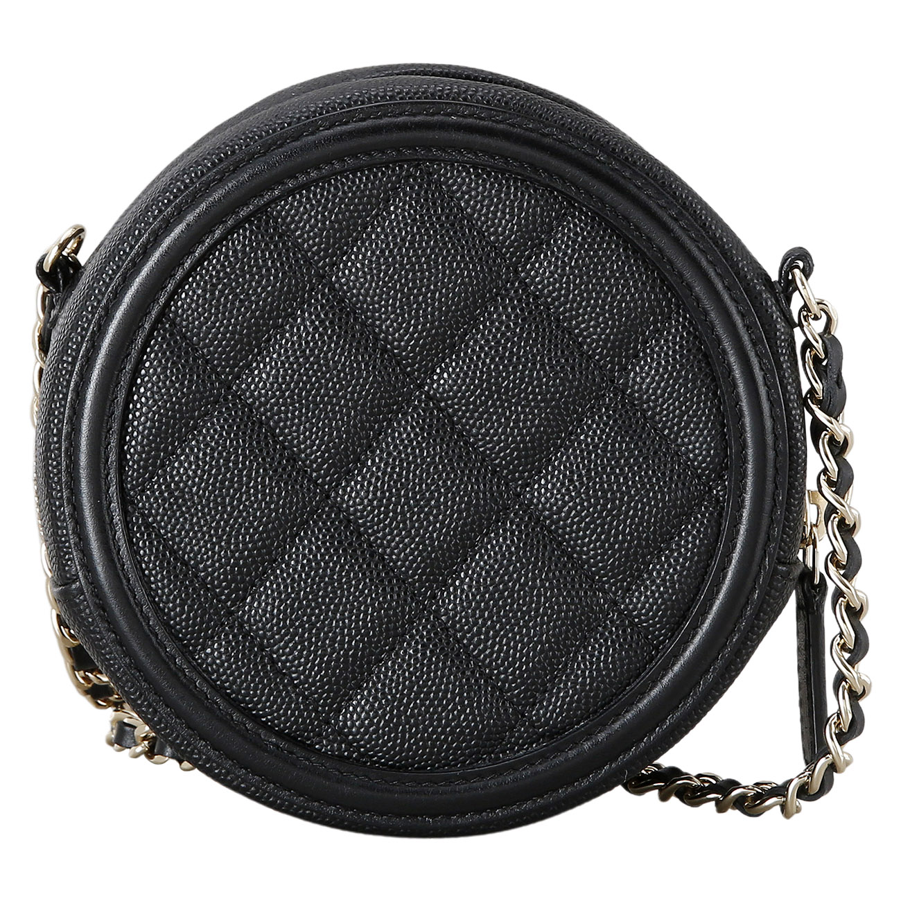 CHANEL(USED)샤넬 시즌 캐비어 라운드백