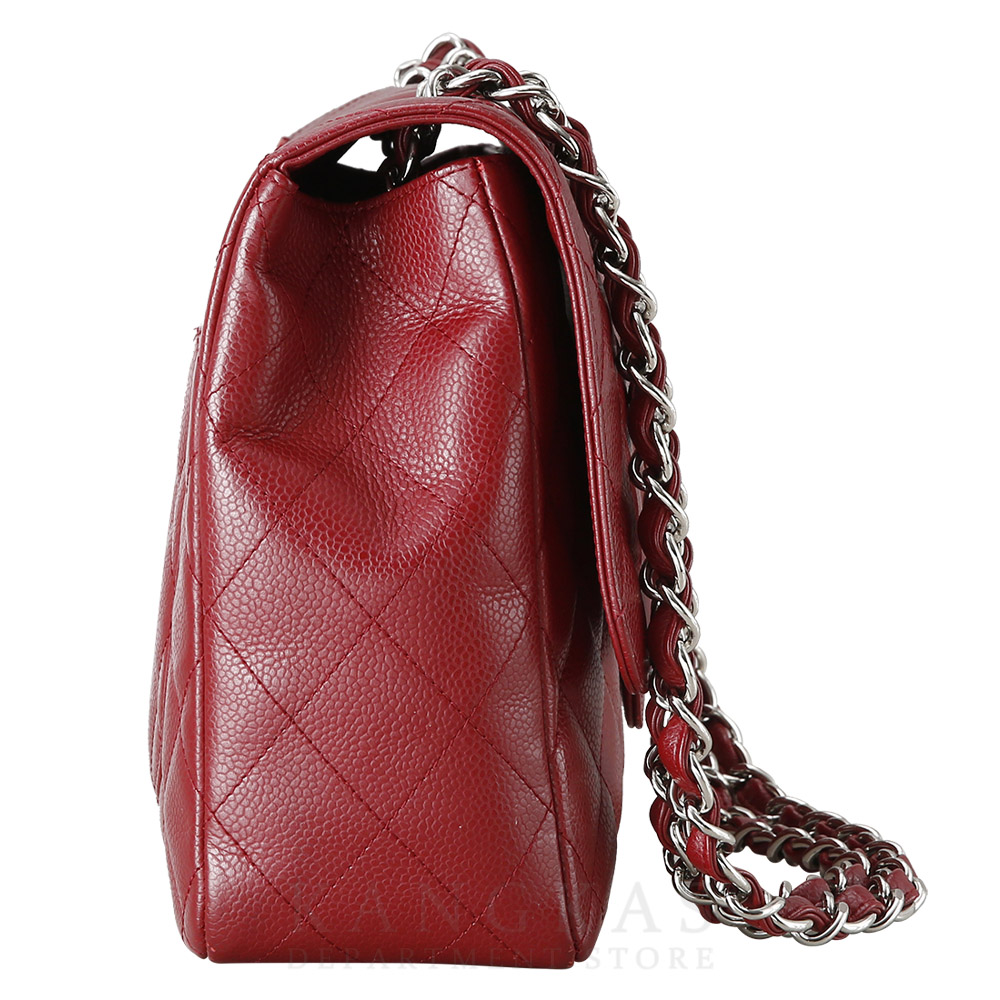 CHANEL(USED)샤넬 클래식 캐비어 점보 원플랩