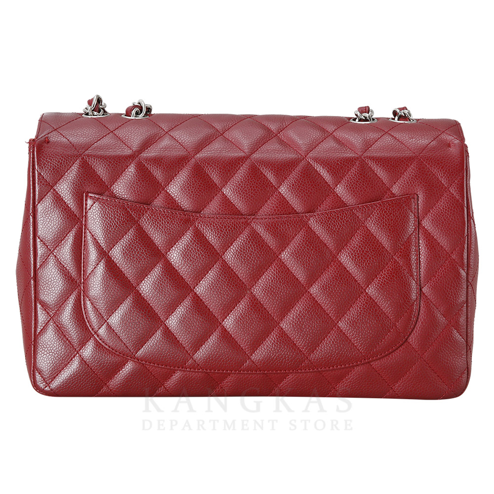 CHANEL(USED)샤넬 클래식 캐비어 점보 원플랩