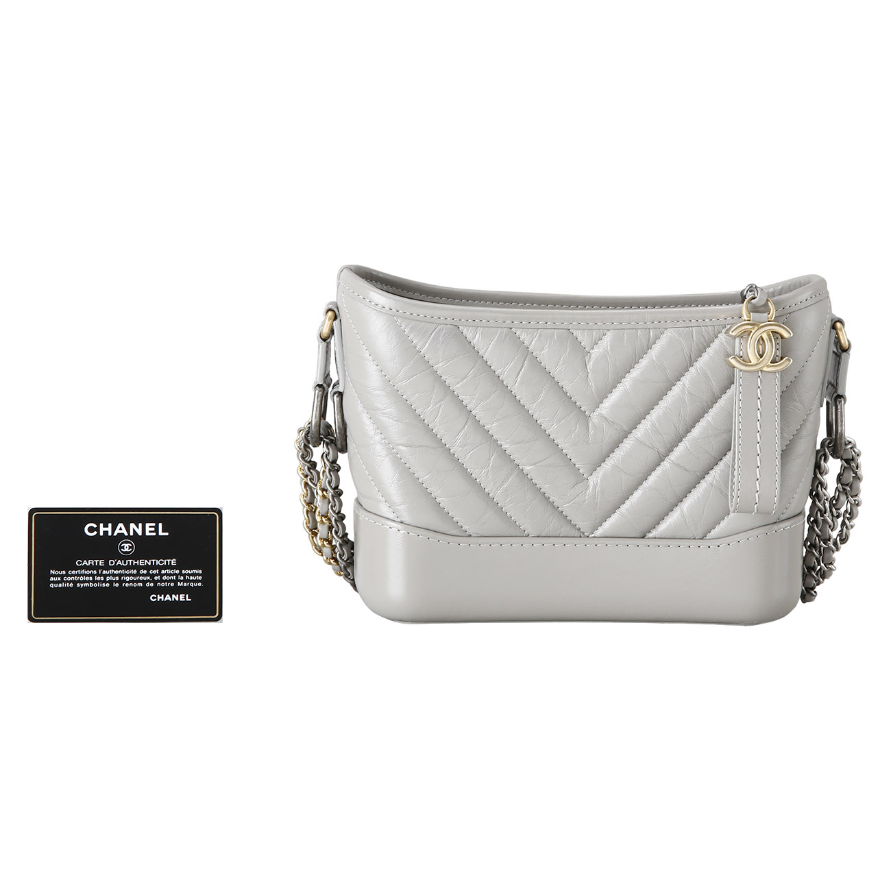 CHANEL(USED)샤넬 가브리엘 호보 쉐브론 스몰