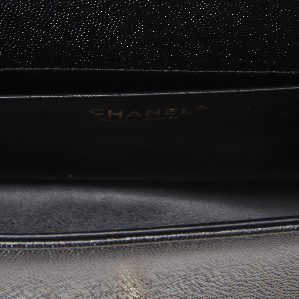 CHANEL(USED)샤넬 캐비어 쉐브론 보이샤넬 미듐