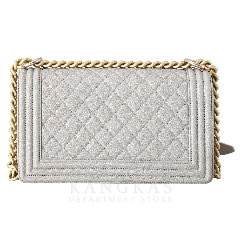 CHANEL(USED)샤넬 캐비어 보이샤넬 미듐
