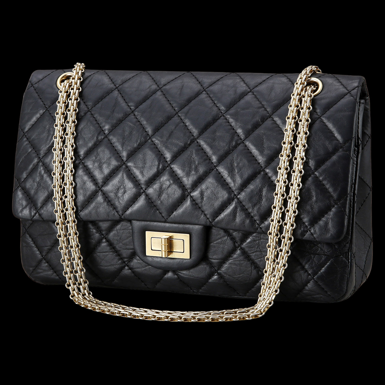 CHANEL(USED)샤넬 2.55 빈티지 라지 플랩백