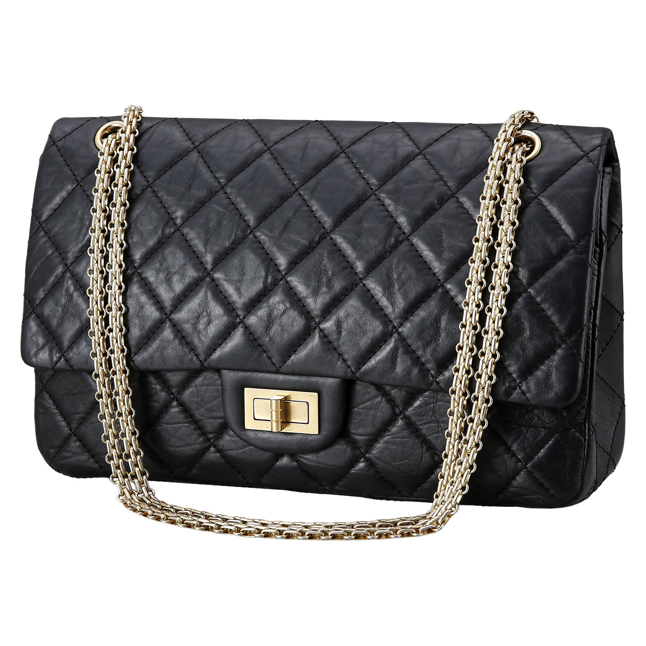 CHANEL(USED)샤넬 2.55 빈티지 라지 플랩백