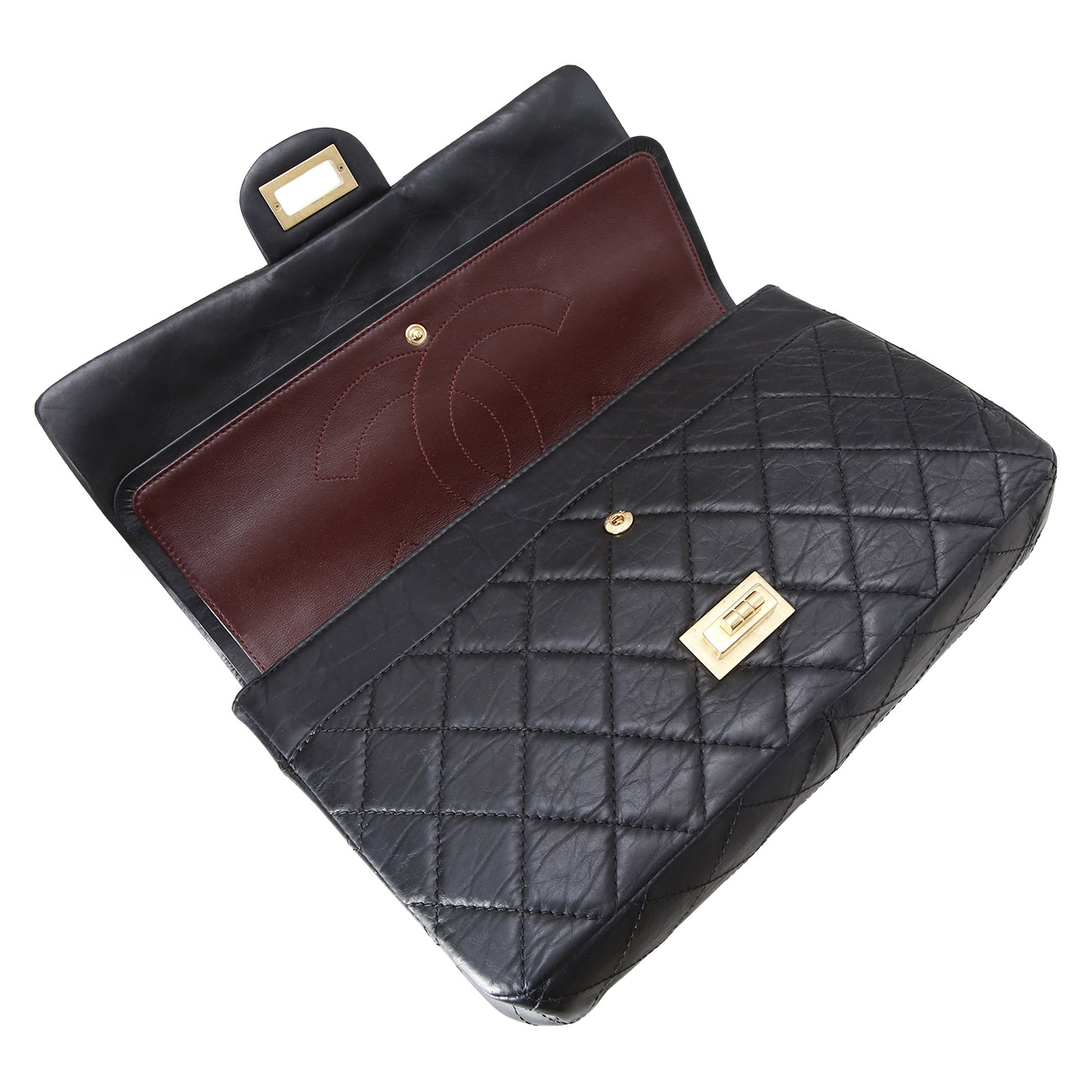 CHANEL(USED)샤넬 2.55 빈티지 라지 플랩백