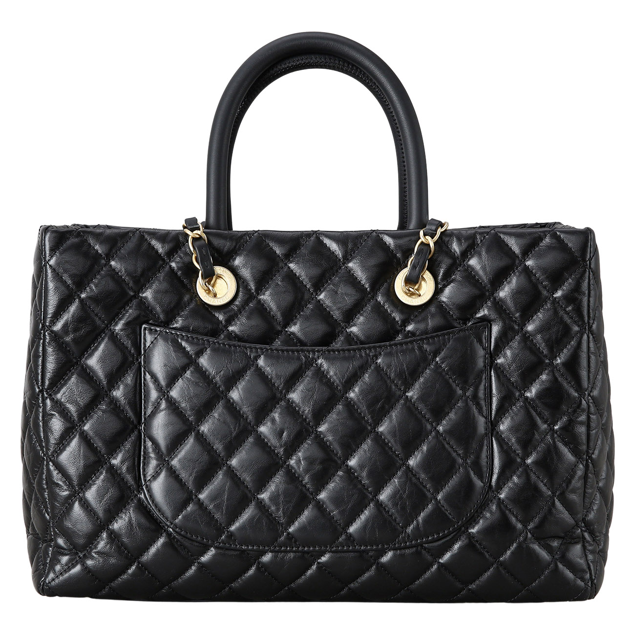 CHANEL(USED)샤넬 시즌 탑 핸들 체인 쇼퍼백