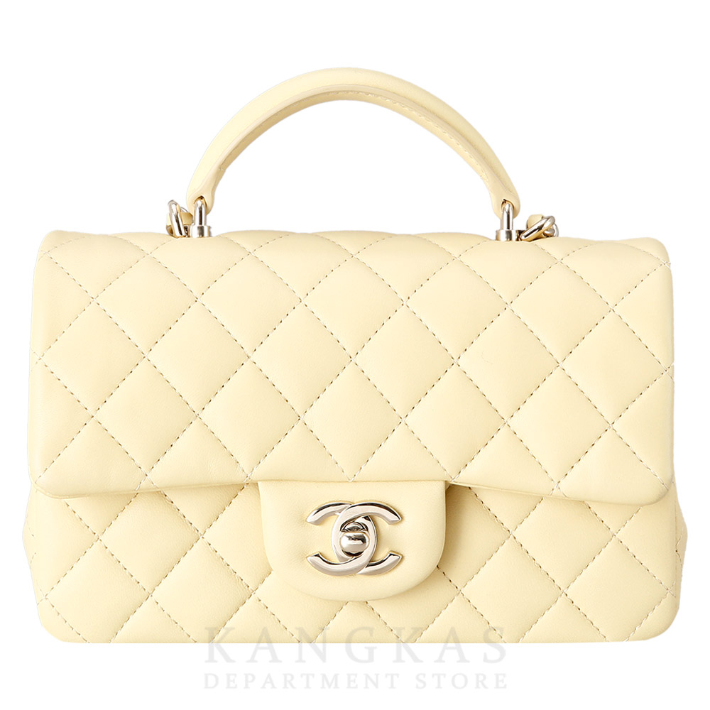 CHANEL(USED)샤넬 뉴미니 탑핸들 크로스백