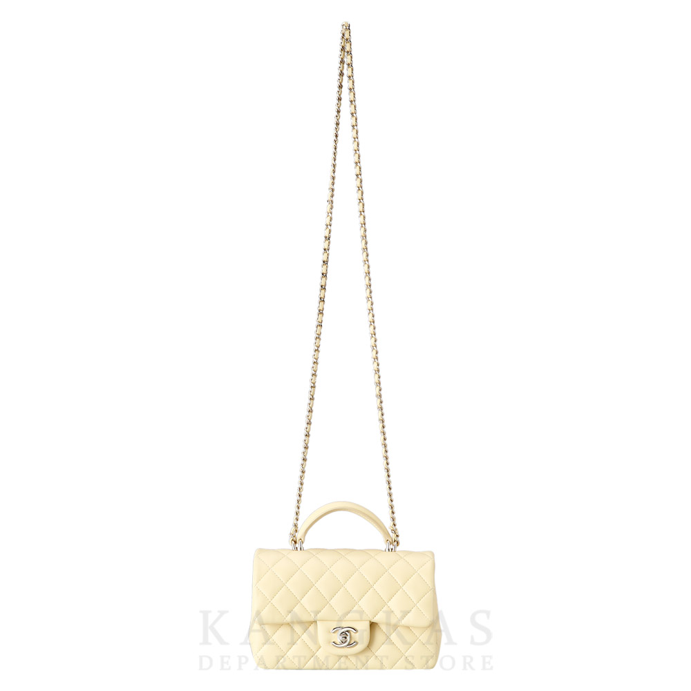 CHANEL(USED)샤넬 뉴미니 탑핸들 크로스백